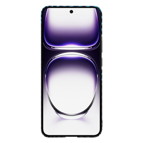 Husa de protectie Techsuit Carbonite FiberShell compatibil cu Oppo Reno12, Albastru Pulse