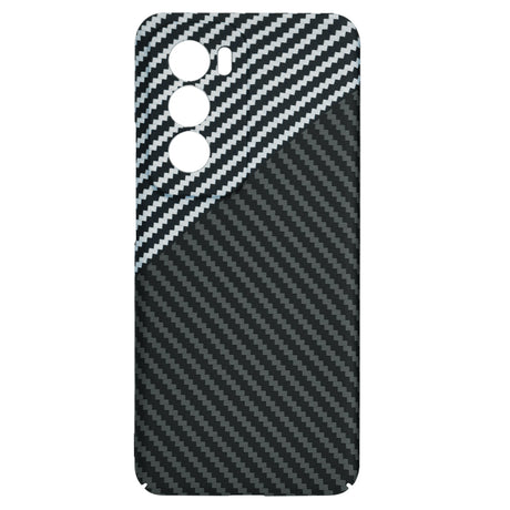 Husa de protectie Techsuit Carbonite FiberShell compatibil cu Oppo Reno12, Stealth Gray