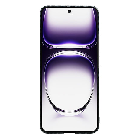 Husa de protectie Techsuit Carbonite FiberShell compatibil cu Oppo Reno12, Stealth Gray