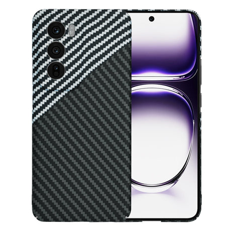 Husa de protectie Techsuit Carbonite FiberShell compatibil cu Oppo Reno12, Stealth Gray