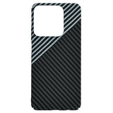 Husa de protectie Techsuit Carbonite FiberShell compatibil cu Realme C61 / Realme C63, Stealth Gray