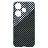 Husa de protectie Techsuit Carbonite FiberShell compatibil cu Xiaomi Poco F6, Stealth Gray