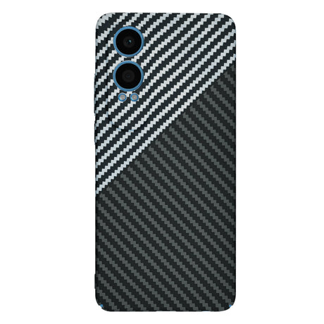 Husa de protectie Techsuit Carbonite FiberShell compatibil cu OnePlus Nord CE4 Lite, Stealth Gray