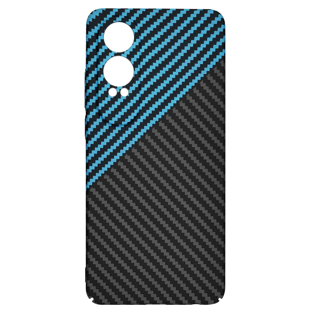 Husa de protectie Techsuit Carbonite FiberShell compatibil cu OnePlus Nord CE4 Lite, Albastru Pulse