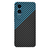 Husa de protectie Techsuit Carbonite FiberShell compatibil cu OnePlus Nord CE4 Lite, Albastru Pulse
