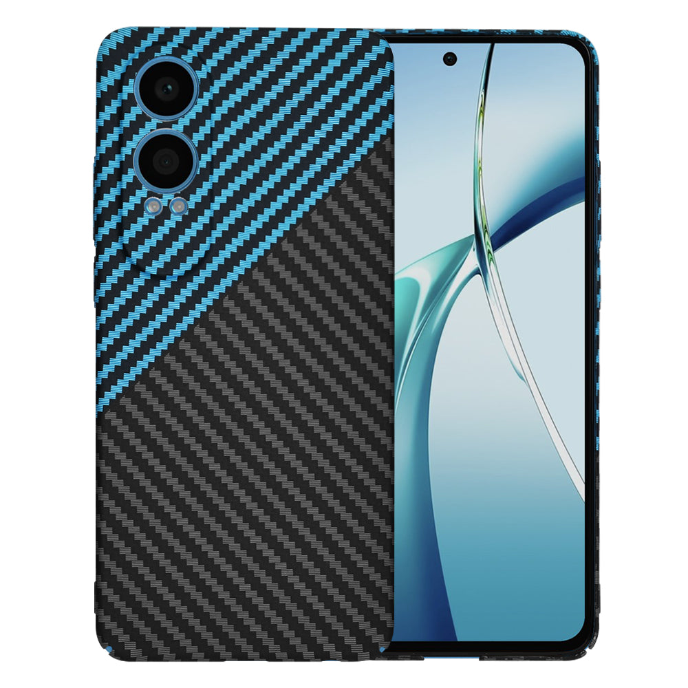 Husa de protectie Techsuit Carbonite FiberShell compatibil cu OnePlus Nord CE4 Lite, Albastru Pulse