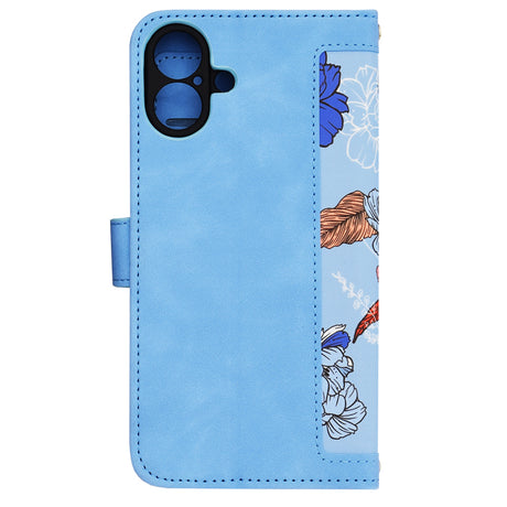 Husa de protectie Techsuit FlipCraft compatibil cu iPhone 16 Plus, Vibrant Blue