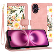 Husa de protectie Techsuit FlipCraft compatibil cu iPhone 16 Plus, Sweetheart Pink