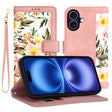 Husa de protectie Techsuit FlipCraft compatibil cu iPhone 16, Sweetheart Pink