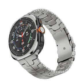 Curea smartwatch Techsuit Watchband (W063) compatibil cu Samsung Galaxy Watch Ultra 47mm / Watch Ultra 2, Titanium