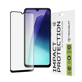 Folie de protectie Techsuit 111D Full Cover / Full Glue Glass compatibil cu Xiaomi Redmi 14C / Poco C75 / Xiaomi Redmi A5 4G (Regional), Negru