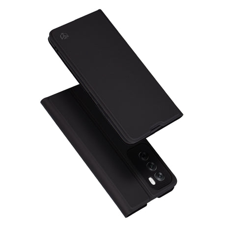 Husa de protectie Techsuit Magskin Book compatibil cu Oppo Reno12, Negru