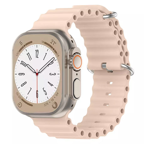 Techsuit Watchband W038 rózsaszín okosóra szíj Apple Watch órákhoz