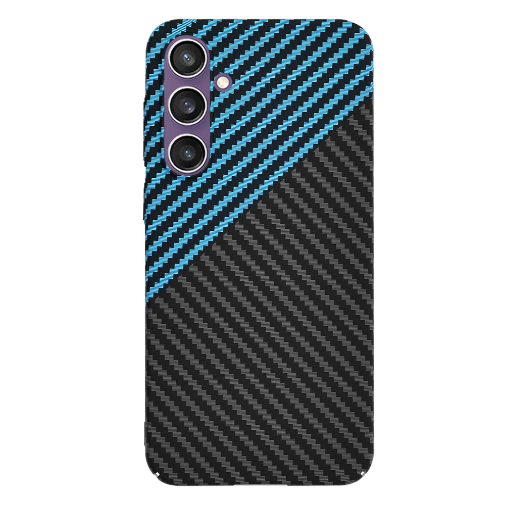 Husa de protectie Techsuit Carbonite FiberShell compatibil cu Samsung Galaxy S23 FE, Albastru Pulse
