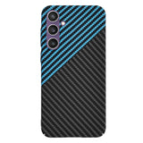 Husa de protectie Techsuit Carbonite FiberShell compatibil cu Samsung Galaxy S23 FE, Albastru Pulse