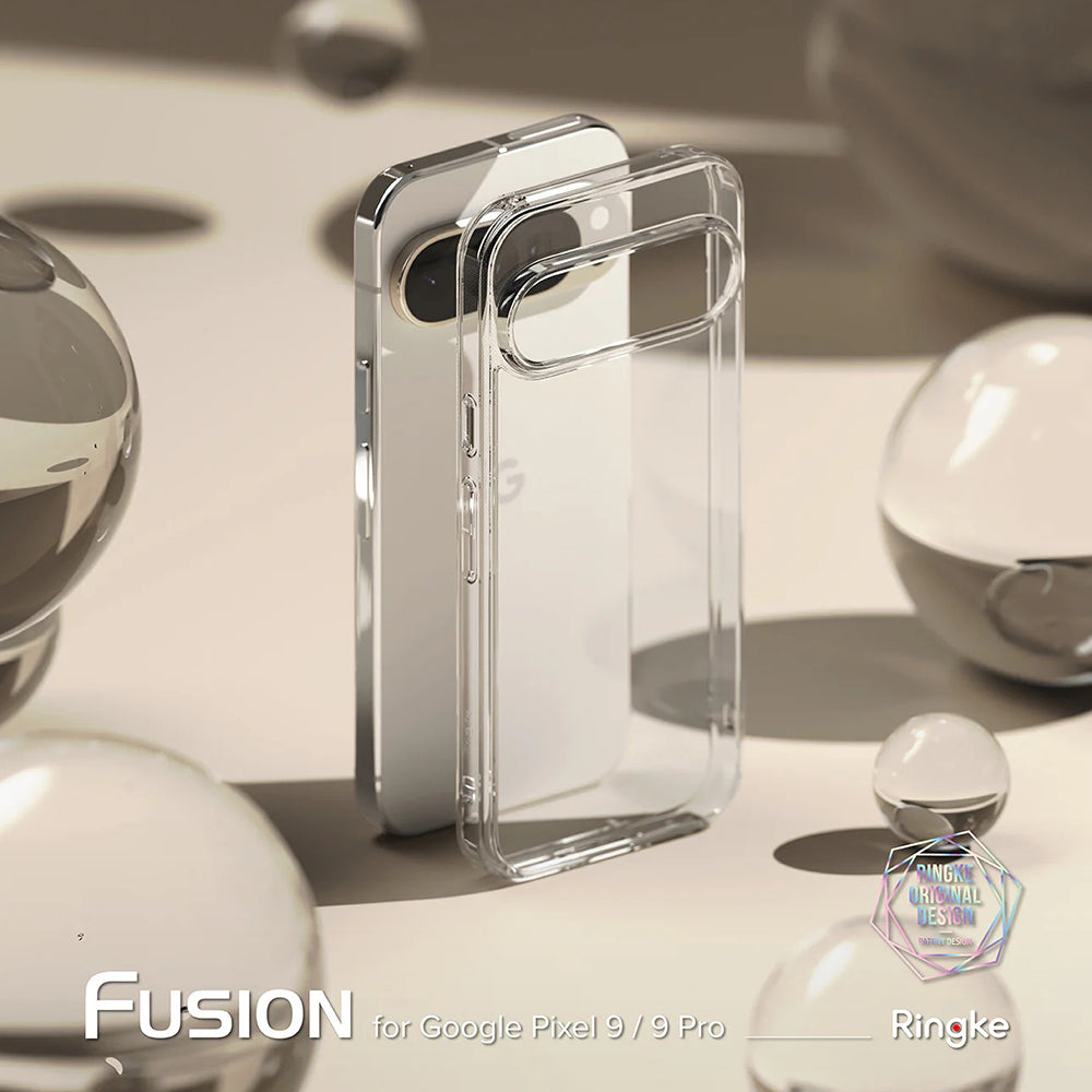 Husa de protectie Ringke Fusion compatibil cu Google Pixel 9 / 9 Pro, Transparent