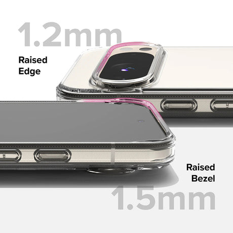 Husa de protectie Ringke Fusion compatibil cu Google Pixel 9 / 9 Pro, Transparent
