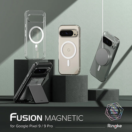 Ringke Fusion MagSafe átlátszó tok Google Pixel 9 / Pixel 9 Pro telefonhoz