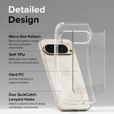 Husa de protectie Ringke Fusion compatibil cu Google Pixel 9 Pro XL, Transparent