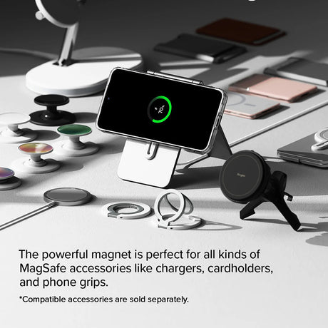 Husa de protectie Ringke Fusion MagSafe compatibil cu Samsung Galaxy S24 FE, Transparent
