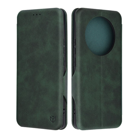 Husa de protectie Techsuit Safe Wallet Plus compatibil cu Realme 13 Pro / 13 Pro+, Verde