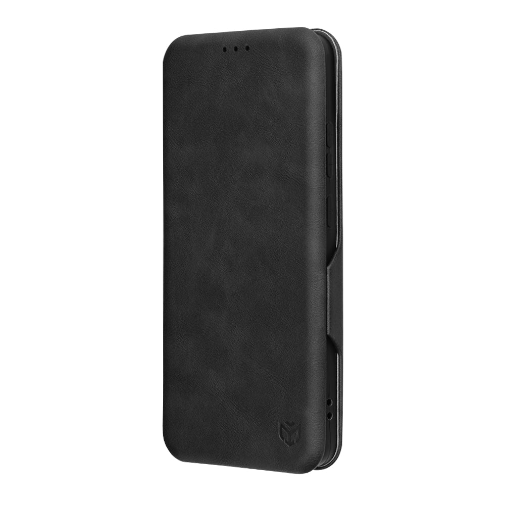 Husa de protectie Techsuit Safe Wallet Plus compatibil cu Oppo Reno12 F 4G / Reno12 F 5G / Reno12 FS 4G / Reno12 FS 5G, Negru