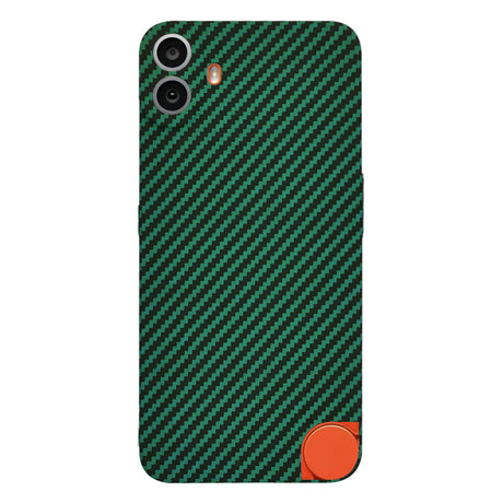 Husa de protectie Techsuit Carbonite FiberShell compatibil cu Nothing CMF Phone 1, Verde