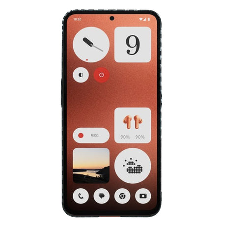 Husa de protectie Techsuit Carbonite FiberShell compatibil cu Nothing CMF Phone 1, Stealth Gray