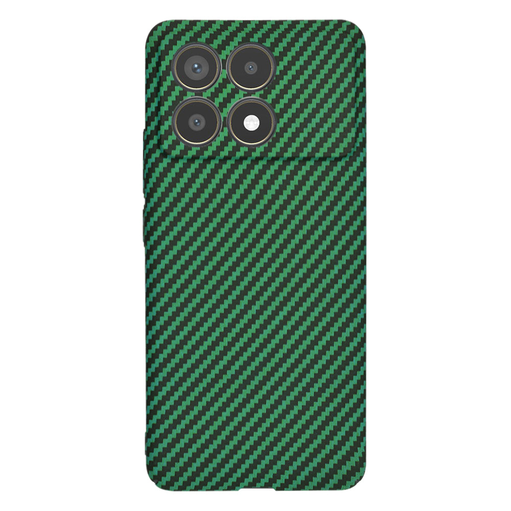 Husa de protectie Techsuit Carbonite FiberShell compatibil cu Xiaomi Poco F6 Pro, Verde