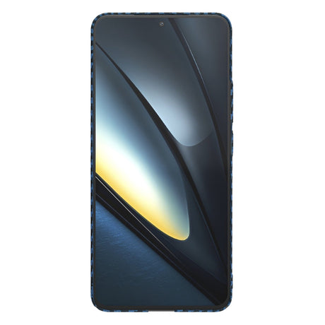 Husa de protectie Techsuit Carbonite FiberShell compatibil cu Xiaomi Poco F6 Pro, Cyan