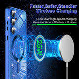 Husa de protectie Techsuit Luxury Glitter MagSafe compatibil cu Samsung Galaxy S25 Ultra, Verde deschis