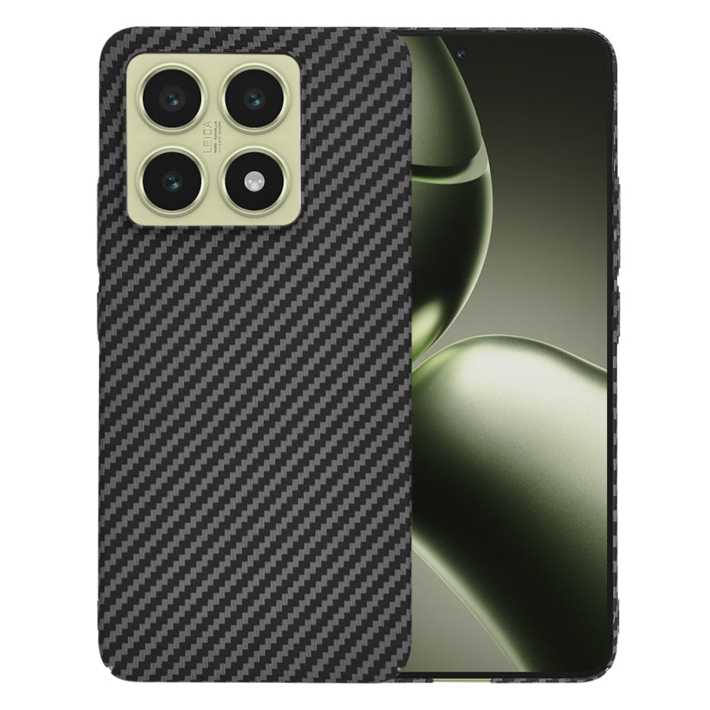 Husa de protectie Techsuit Carbonite FiberShell compatibil cu Xiaomi 14T, Negru