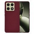 Husa de protectie Techsuit Carbonite FiberShell compatibil cu Xiaomi 14T, Rosu