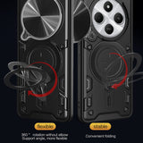 Husa de protectie Techsuit CamGuard Pro compatibil cu Xiaomi Redmi 14C / Poco C75, Negru