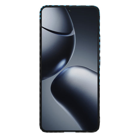 Husa de protectie Techsuit Carbonite FiberShell compatibil cu Xiaomi 14T Pro, Albastru Pulse