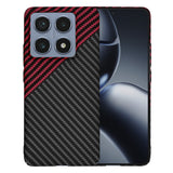 Husa de protectie Techsuit Carbonite FiberShell compatibil cu Xiaomi 14T Pro, Rosu Vortex