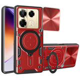 Husa de protectie Techsuit CamGuard Pro compatibil cu Infinix Note 40 Pro+, Rosu