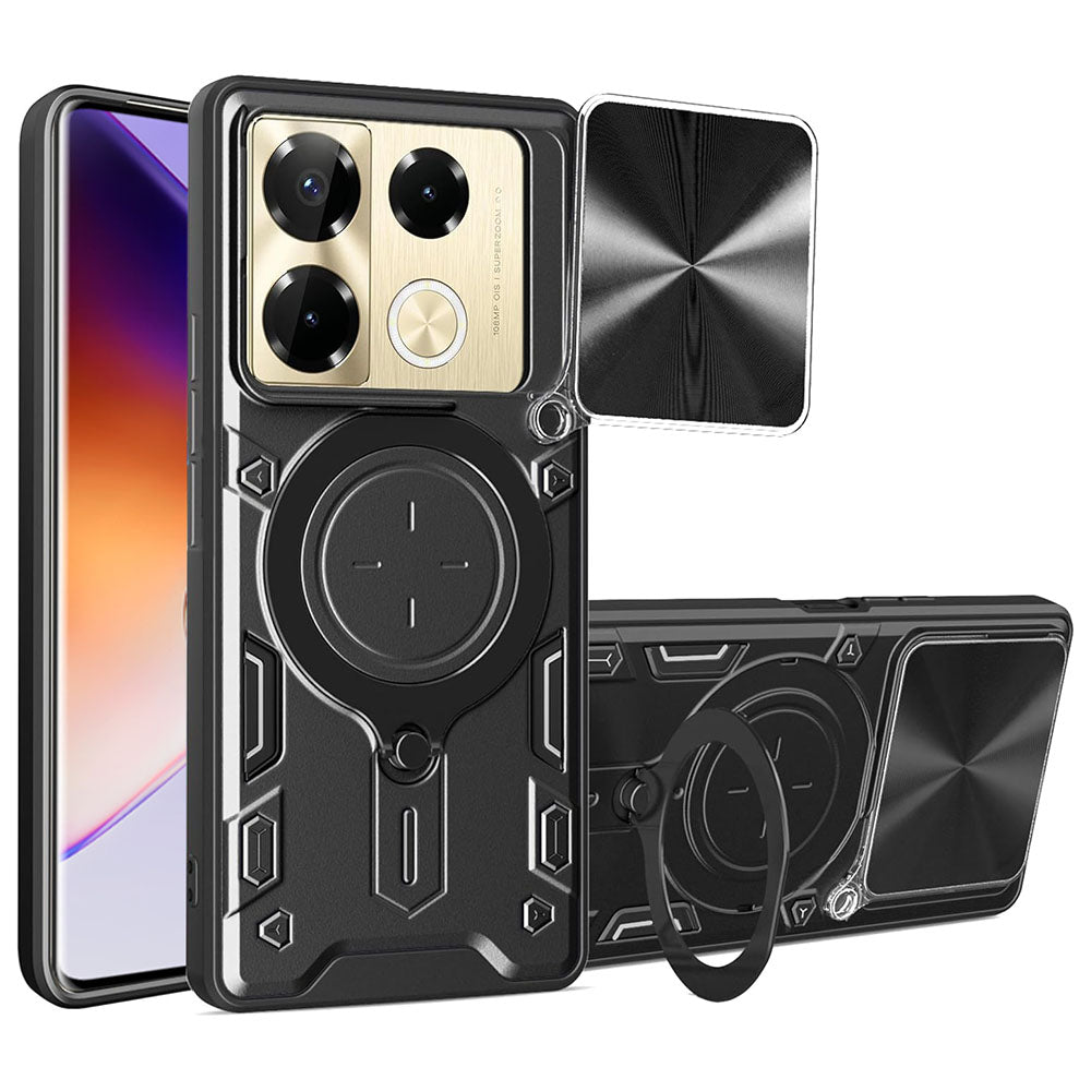 Husa de protectie Techsuit CamGuard Pro compatibil cu Infinix Note 40 Pro+, Negru