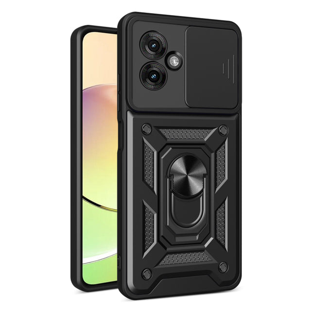 Husa de protectie Techsuit CamShield Series compatibil cu Motorola Moto G55, Negru