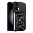 Husă Techsuit CamShield Series neagră pentru Motorola Moto G35