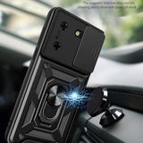 Husa de protectie Techsuit CamShield Series compatibil cu Tecno Pova 5 Pro, Negru