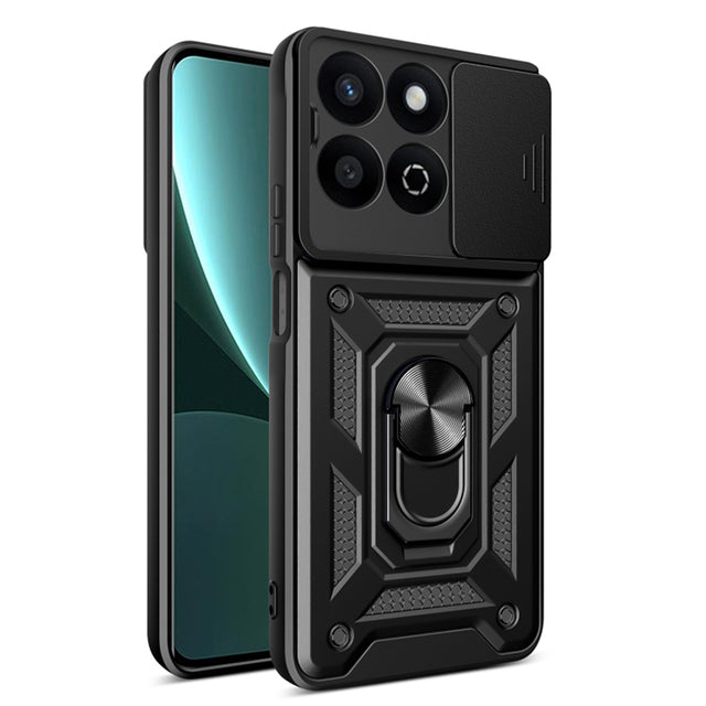 Husa de protectie Techsuit CamShield Series compatibil cu Honor 200 Smart / X7c, Negru