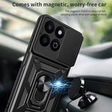 Husa de protectie Techsuit CamShield Series compatibil cu Honor 200 Smart / X7c, Negru