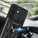 Husa de protectie Techsuit CamShield Series compatibil cu Samsung Galaxy S25, Negru