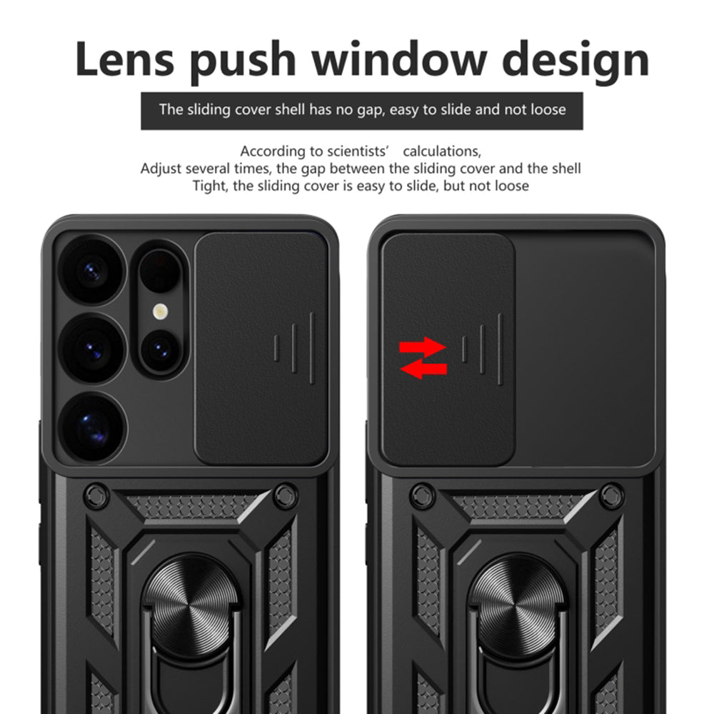 Husa de protectie Techsuit CamShield Series compatibil cu Samsung Galaxy S25 Ultra, Negru