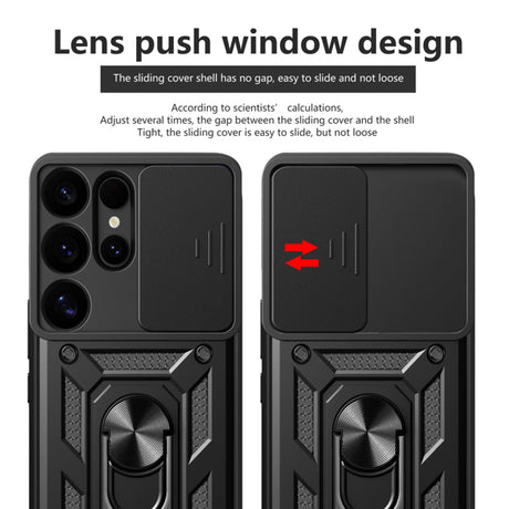 Husa de protectie Techsuit CamShield Series compatibil cu Samsung Galaxy S25 Ultra, Negru