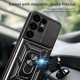 Husa de protectie Techsuit CamShield Series compatibil cu Samsung Galaxy S25 Ultra, Verde
