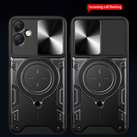 Husa de protectie Techsuit CamGuard Pro compatibil cu Honor 200 Smart / X7c, Negru