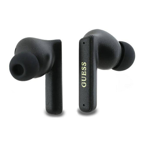 Casti Guess Capsule Printed Logo (GUTWST88MCTGK), In-Ear, Bluetooth, TWS, Negru