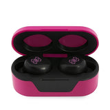 Casti Guess (GUTWST31EM), Bluetooth 5.0, TWS, USB-C, with LED Display, Docking Station, IPX4, Magenta